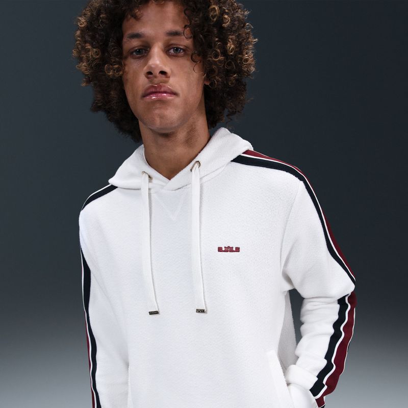 LeBron - Standard Issue - Therma-FIT Basketbalhoodie - Wit