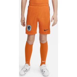 Nederland 2024 Stadium Thuis Nike replica voetbalshorts met Dri-FIT voor kids - Oranje