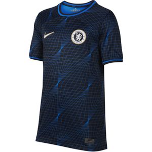 Chelsea FC 2023/24 Stadium Uit Nike Dri-FIT voetbalshirt voor kids - Blauw