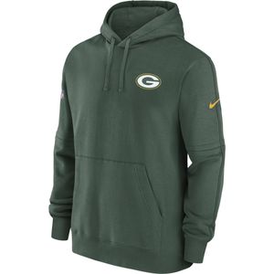 Green Bay Packers Sideline Club Nike NFL-hoodie voor heren - Groen