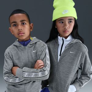 Nike Club Dri-FIT hoodie met rits voor kids - Grijs