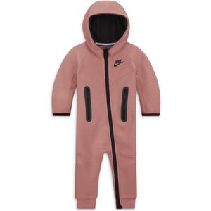 Nike Sportswear Tech Fleece Hooded Coverall coverall voor baby's - Roze