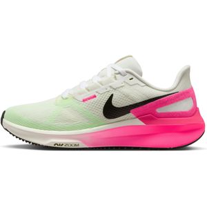 Nike Structure 25 hardloopschoenen voor dames (straat) - Wit
