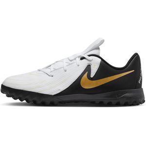 Nike Jr. Phantom GX 2 Academy voetbalschoenen voor kleuters/kids (turf) - Wit