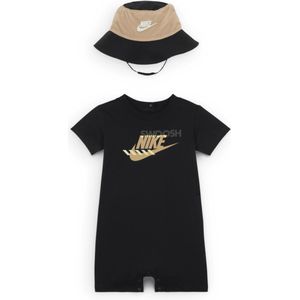 Nike Sportswear PE set met rompertje en vissershoedje voor baby’s (12-24 maanden) - Zwart