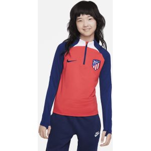Atlético Madrid Strike Nike Dri-FIT knit voetbaltrainingstop voor kids - Rood