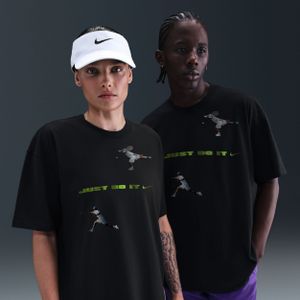 Just Do It: Nike Tennis T-shirt - Zwart