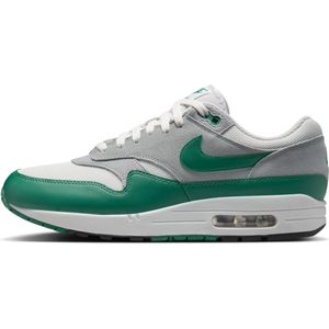 Nike - Air Max 1 - Sneakers - Zilver - Leer