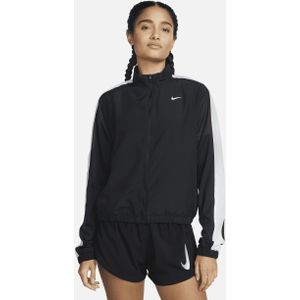 Nike Dri-FIT Swoosh Run Hardloopjack voor dames - Zwart