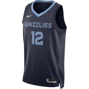 Memphis Grizzlies Icon Edition 2022/23 Nike Dri-FIT Swingman NBA-jersey voor heren - Blauw