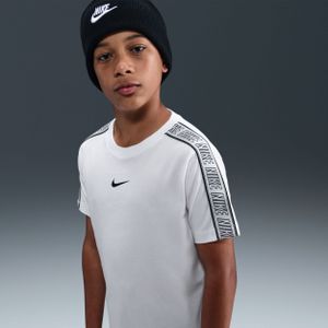Nike - CLUB+POLY 2 - T-shirt - Zilvergrijs - Ronde Hals - Kwartmouw