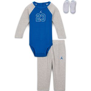 Jordan MVP driedelige babyset (0-9 maanden) - Bruin