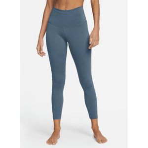 Nike Yoga 7/8-legging met hoge taille voor dames - Blauw