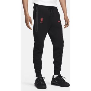 Liverpool FC Tech Fleece Nike voetbalbroek voor heren - Zwart