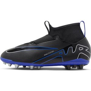 Nike Jr. Mercurial Superfly 9 Academy high top voetbalschoenen voor kleuters/kids (kunstgras) - Zwart