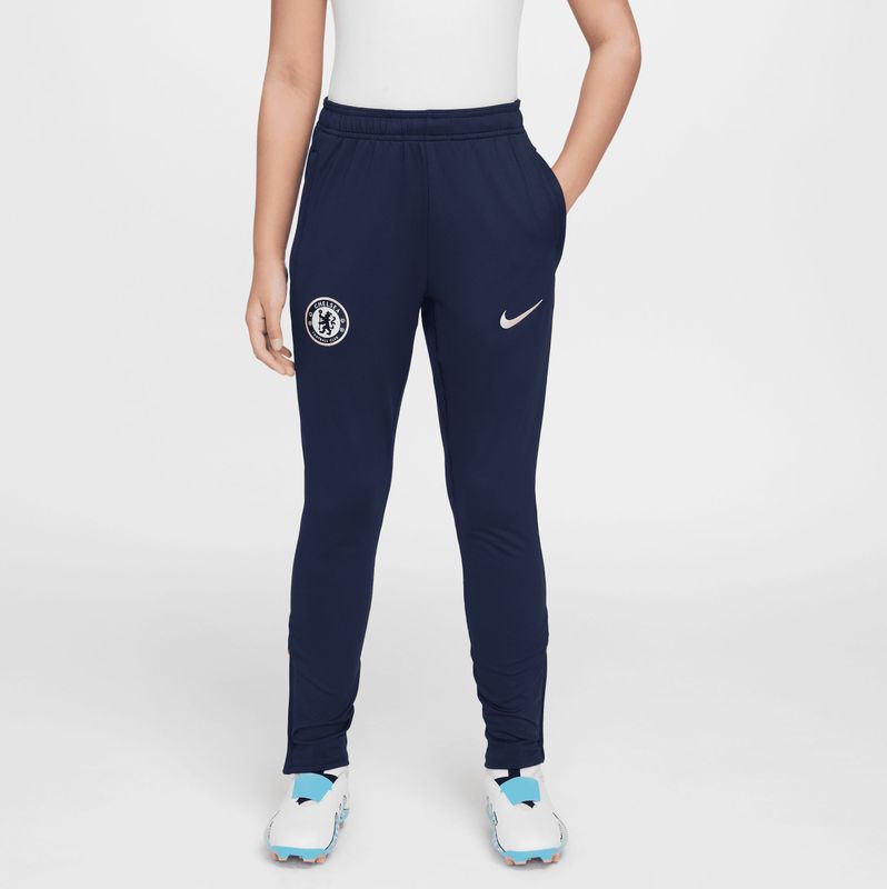 Nike - Dri-FIT Strike KPZ - Kinder Joggingbroek - Blauw/Wit