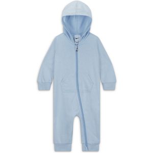 Nike Baby Essentials coverall met capuchon voor baby's (0-9 maanden) - Blauw