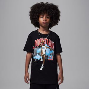 Jordan Customized Air digi T-shirt voor kids - Zwart