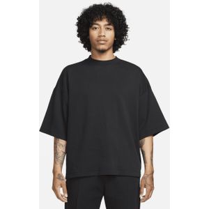 Nike Sportswear Tech Fleece Reimagined oversized sweatshirt met korte mouwen voor heren - Zwart