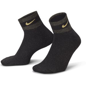 Nike Everyday Essentials metallic enkelsokken (1 paar) - Zwart