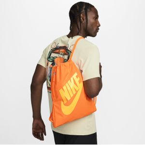 Nike Heritage Tas met trekkoord (13 liter) - Oranje
