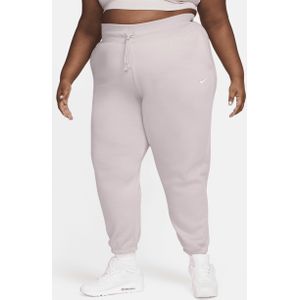 Nike Sportswear Phoenix Fleece Oversized joggingbroek met hoge taille voor dames (Plus Size) - Paars