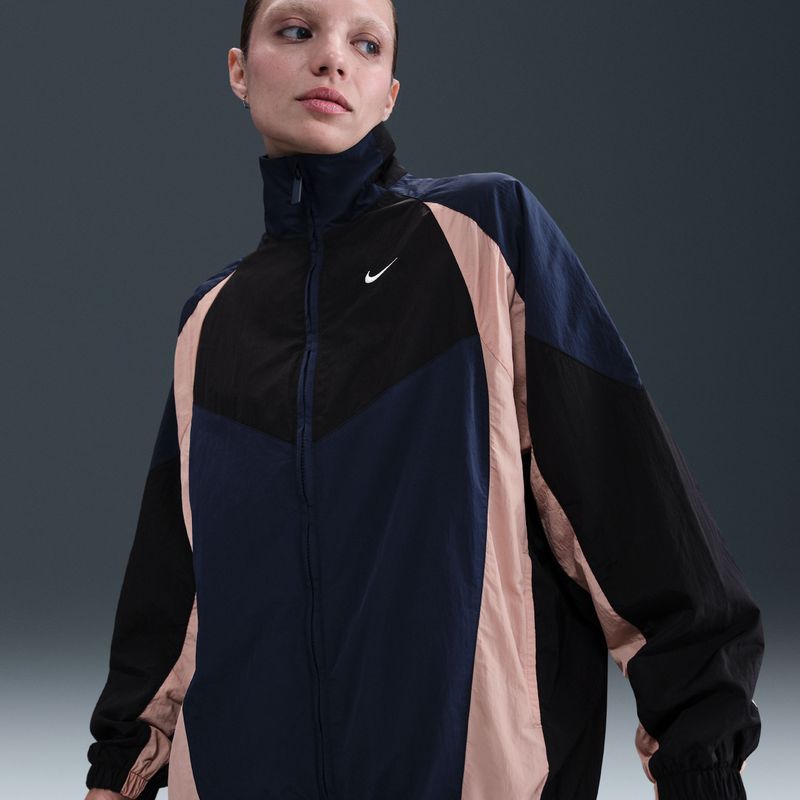 Nike oversized trainingsjack voor dames - Blauw