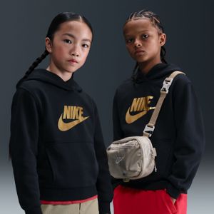 Nike Club Fleece hoodie voor kids - Zwart