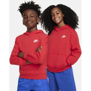 Nike - Sportswear Club Fleece Hoodie - Blauw - Voor Kids