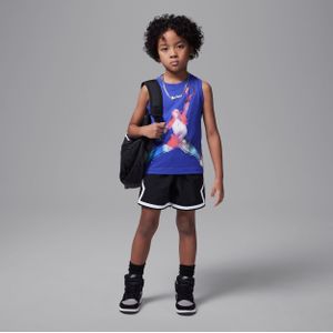 Jordan tweedelige zwembadtanktopset voor kleuters - Zwart