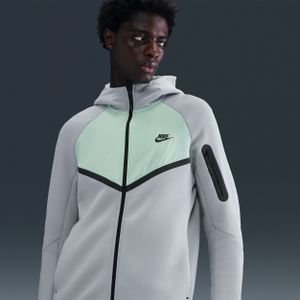 Nike - Tech Windrunner - Herenjack - Blauw - Fleece met Rits over de Hele Lengte