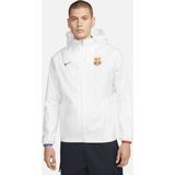 FC Barcelona AWF Nike voetbaljack voor heren - Wit