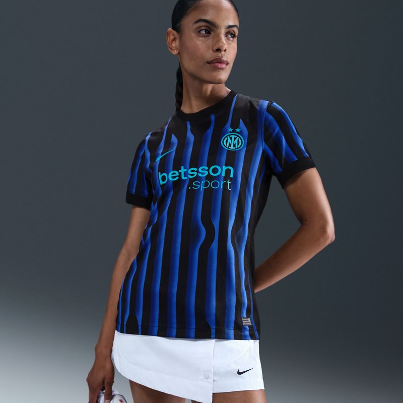 Inter Milan - 2025/26 Stadium Thuis - Voetbalshirt - Blauw