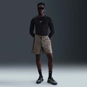 Nike Tech geweven herenshorts - Grijs