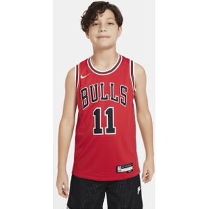 DeMar DeRozan Chicago Bulls Icon Edition 2022/23 Swingman Nike NBA-jersey met Dri-FIT voor kids - Rood