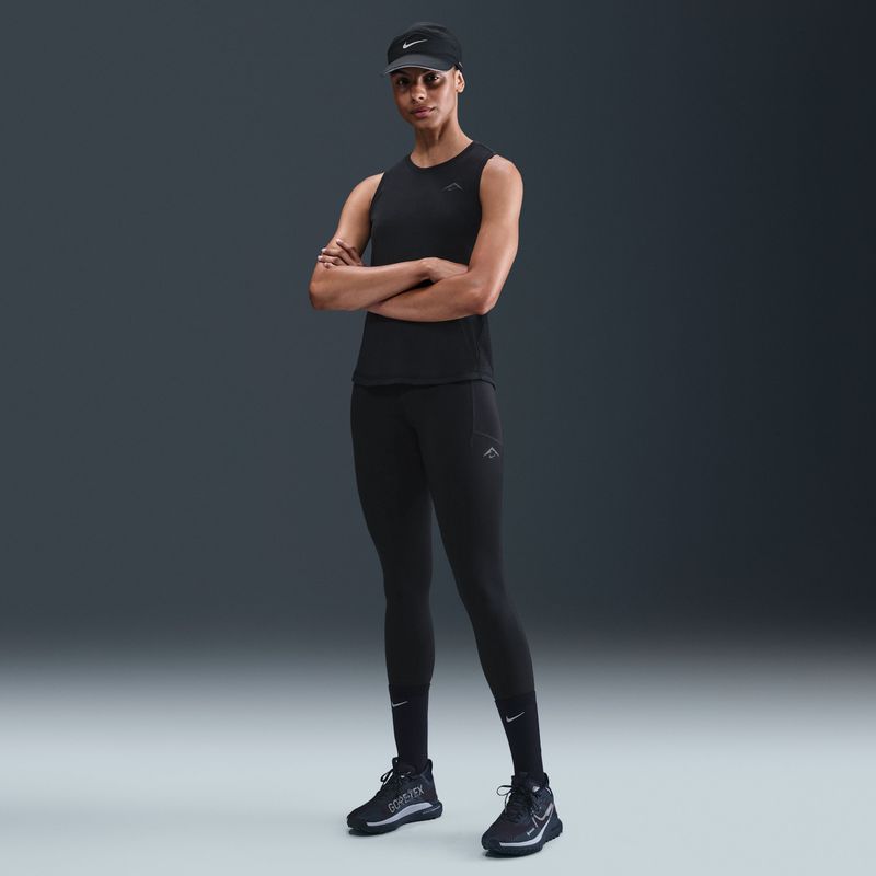 Nike - Trail 7/8-hardlooplegging - Zwart - Hoge Taille