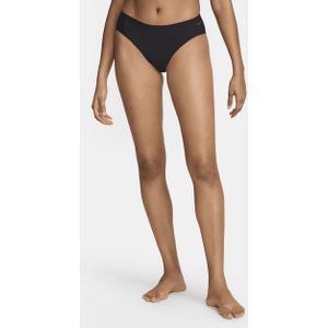 Nike Leak Protection: Period damesslip - Zwart
