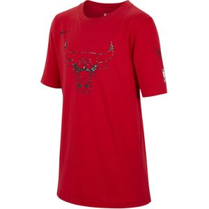 Chicago Bulls Essential Nike NBA-shirt voor jongens - Rood
