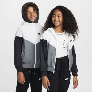 Nike - Sportswear Lightweight Colour Block Jacket - Wit - Polyester