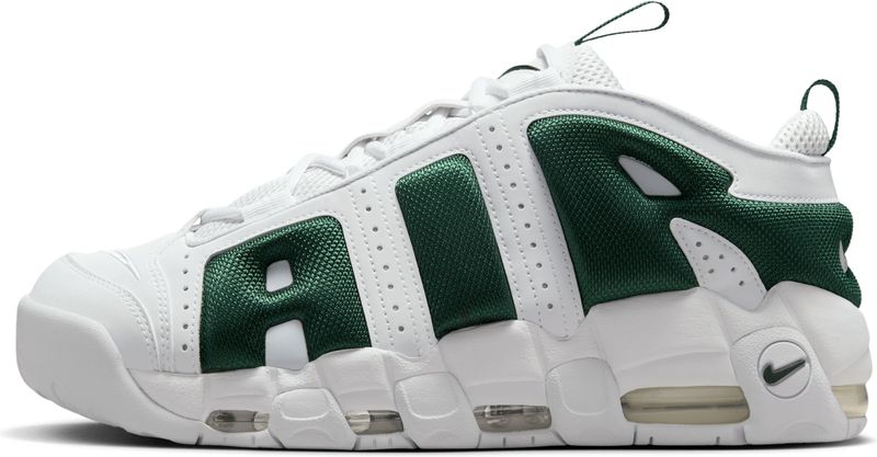 Nike - Air More Uptempo - Sneakers - Groen / Wit