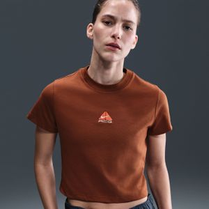 Nike ACG Dri-FIT T-shirt met korte mouwen voor dames - Bruin