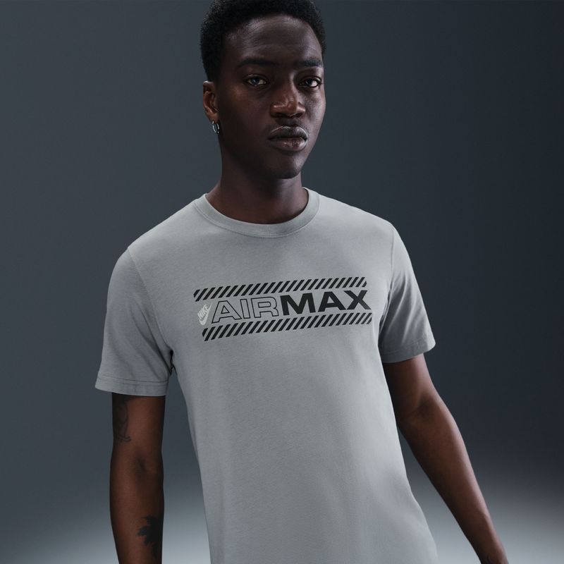 Nike - Air Max - T-shirt - Grijs - Heren