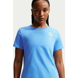 FC Barcelona Supporter Nike voetbalshirt voor dames - Blauw
