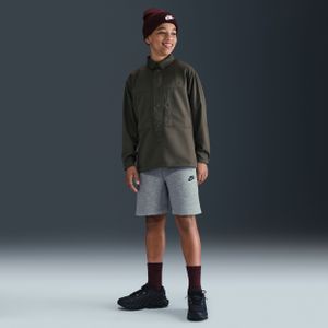 Nike Sportswear Tech Fleece Jongensshorts - Grijs