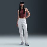 Nike - Sportswear Phoenix Fleece - Joggingbroek - Rood - Halfhoge Taille