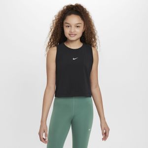 Nike Pro Dri-FIT trainingstanktop voor meisjes - Zwart