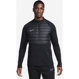 Nike - Therma-FIT Academy - Voetbaltop - Zwart - Halflange Rits - Heren
