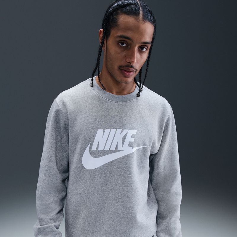 Nike - Sportswear - Sweatshirt - Donkergrijs - CLUB
