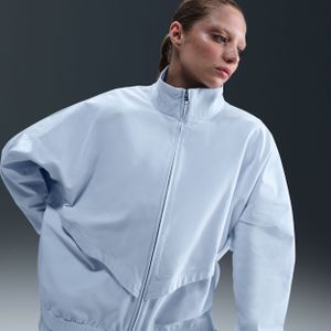 Nike Collection oversized Windrunner damesjack van keperstof - Blauw