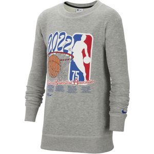 Team 31 Courtside Nike NBA-sweatshirt van fleece voor kids - Grijs